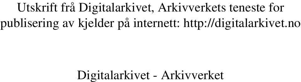 av kjelder på internett: