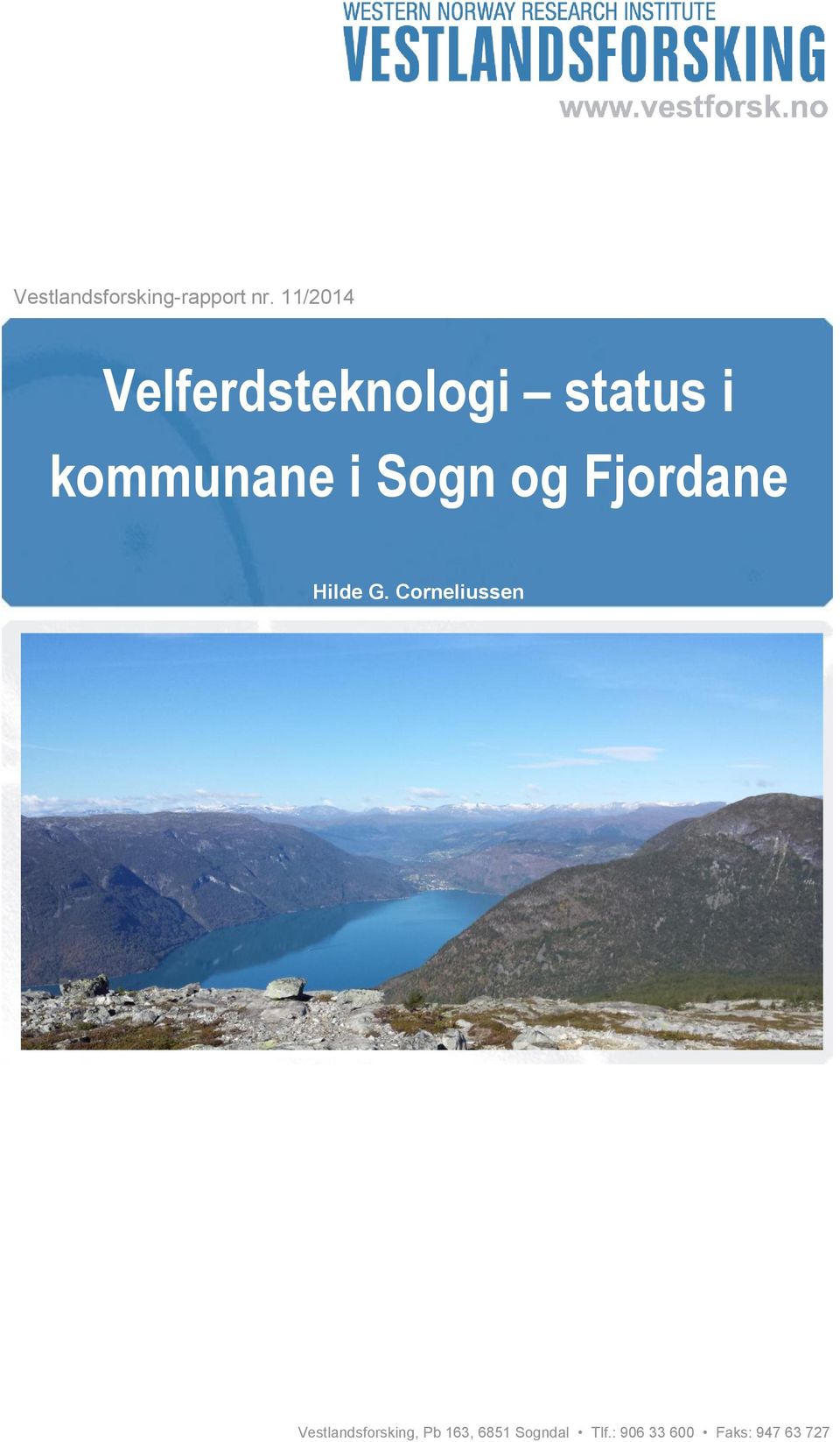 Sogn og Fjordane Hilde G.