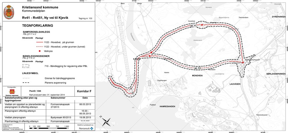 443385.27994 645121.739498 444385.27994 g Planframlegg til offentlig ettersyn HAMRESANDEN g Bystyresak 8/213 Vedtak planprogram Fugløya 448385.27994 6.3.213 gg gg Formannskapssak 27/213 Planprogram