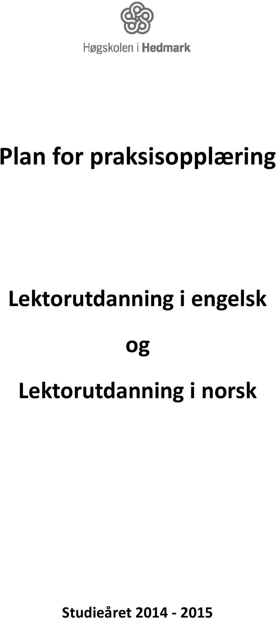 Lektorutdanning i