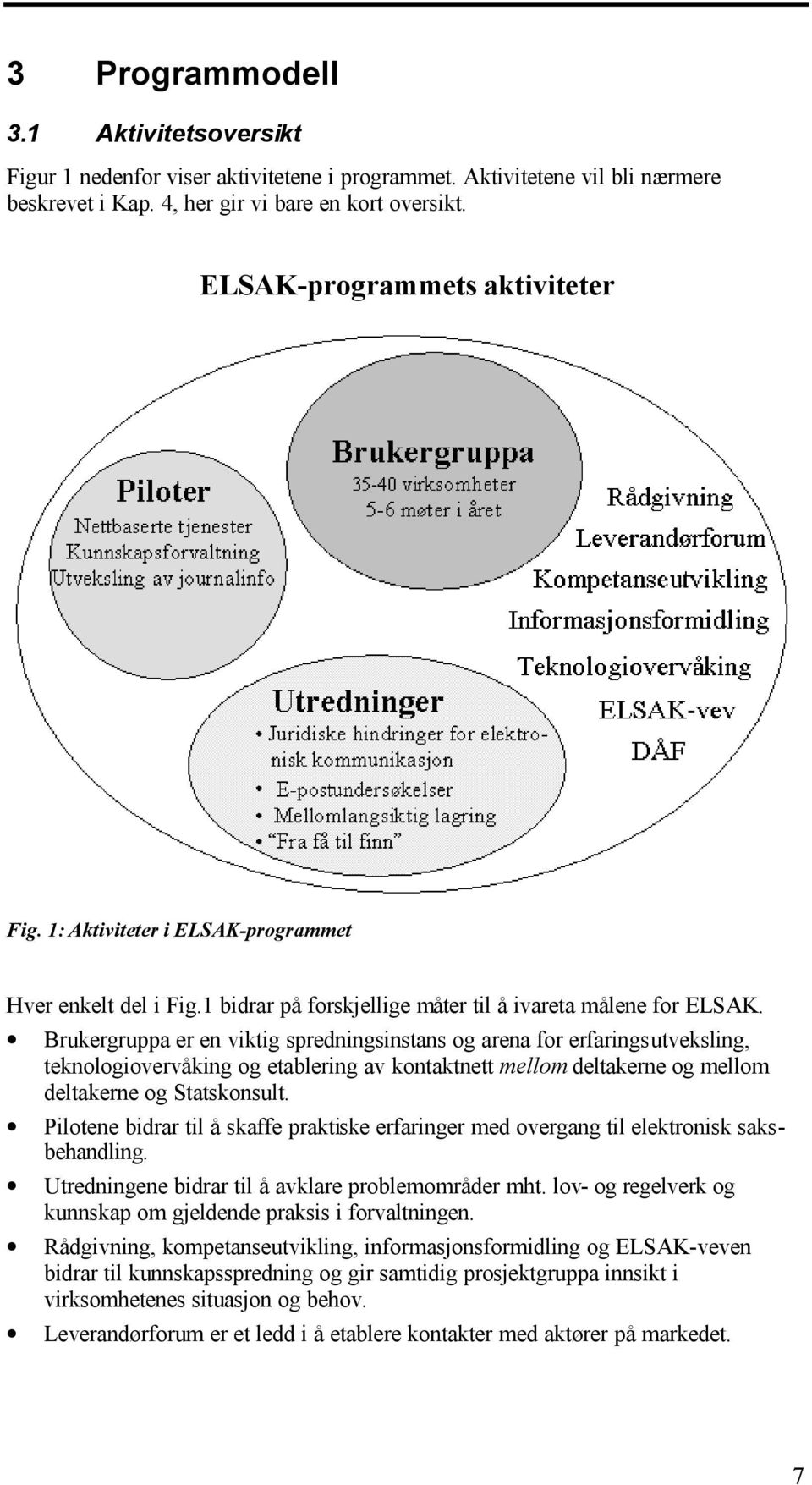 Brukergruppa er en viktig spredningsinstans og arena for erfaringsutveksling, teknologiovervåking og etablering av kontaktnett mellom deltakerne og mellom deltakerne og Statskonsult.