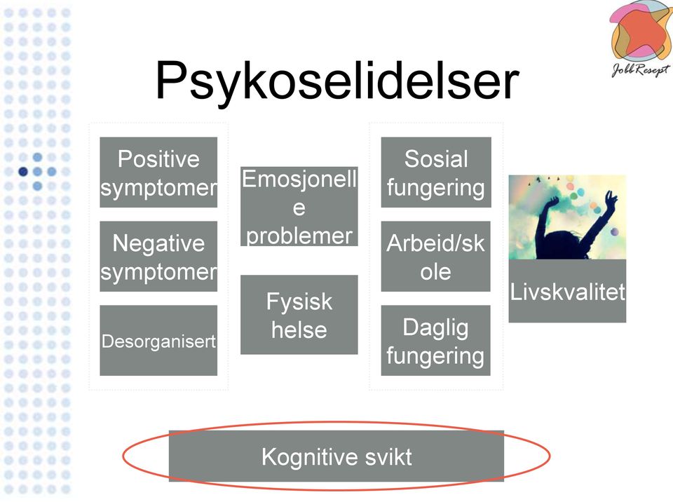 problemer Arbeid/sk symptomer Fysisk ole