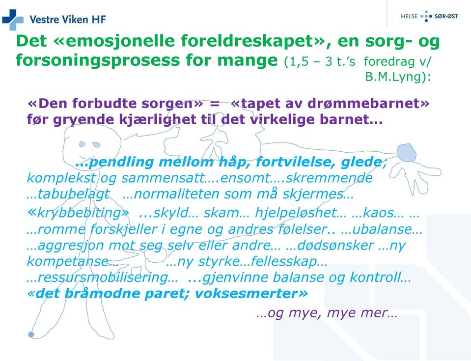 komplekst og sammensatt.ensomt.skremmende tabubelagt normaliteten som må skjermes «krybbebiting».