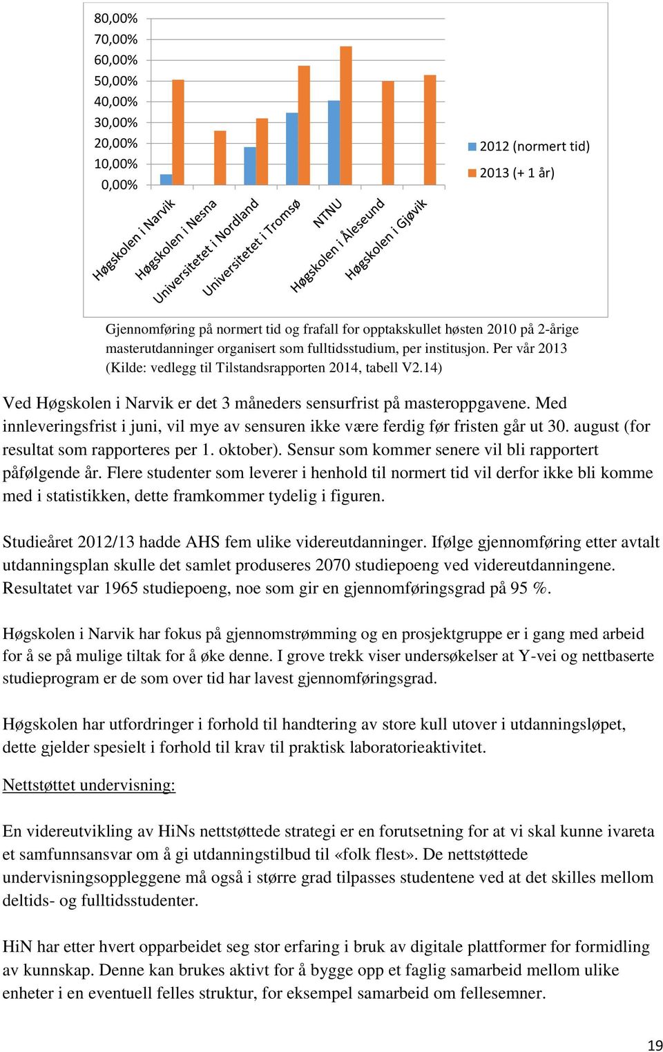 Med innleveringsfrist i juni, vil mye av sensuren ikke være ferdig før fristen går ut 30. august (for resultat som rapporteres per 1. oktober).