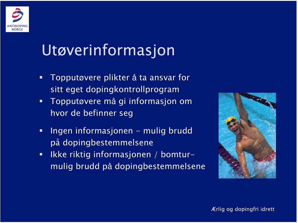 befinner seg Ingen informasjonen - mulig brudd på