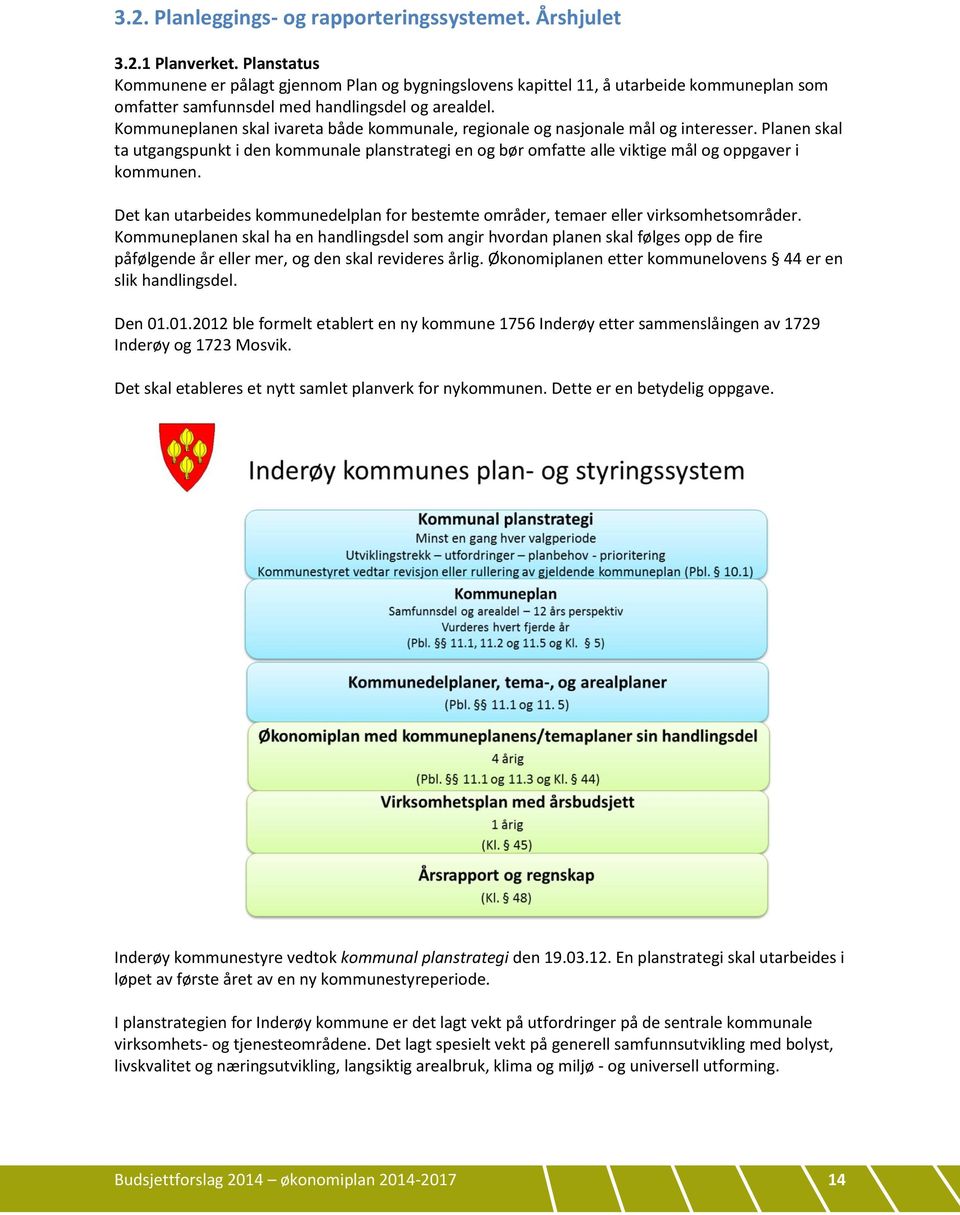 Kommuneplanen skal ivareta både kommunale, regionale og nasjonale mål og interesser. Planen skal ta utgangspunkt i den kommunale planstrategi en og bør omfatte alle viktige mål og oppgaver i kommunen.