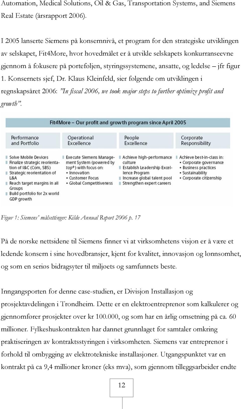 styringssystemene, ansatte, og ledelse jfr figur 1. Konsernets sjef, Dr.