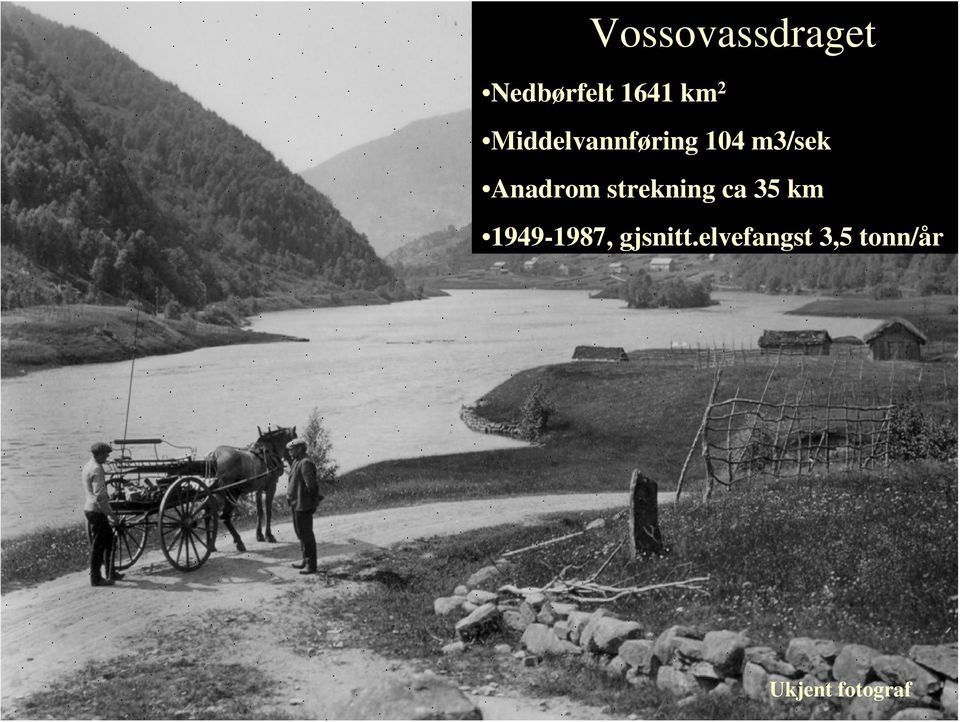 strekning ca 35 km 1949-1987, gjsnitt.