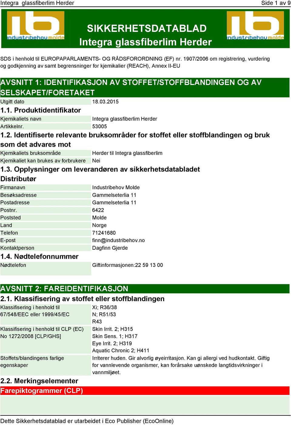 dato 18.03.20