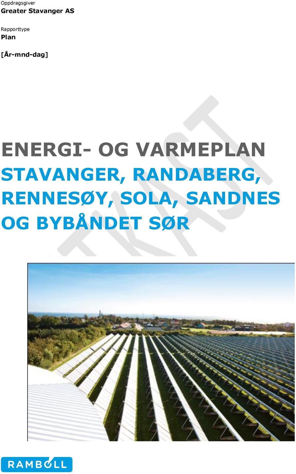 ENERGI- OG VARMEPLAN STAVANGER,