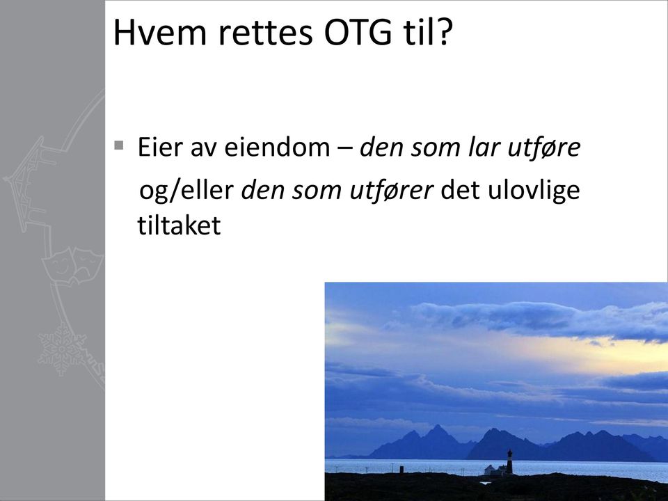 lar utføre og/eller den