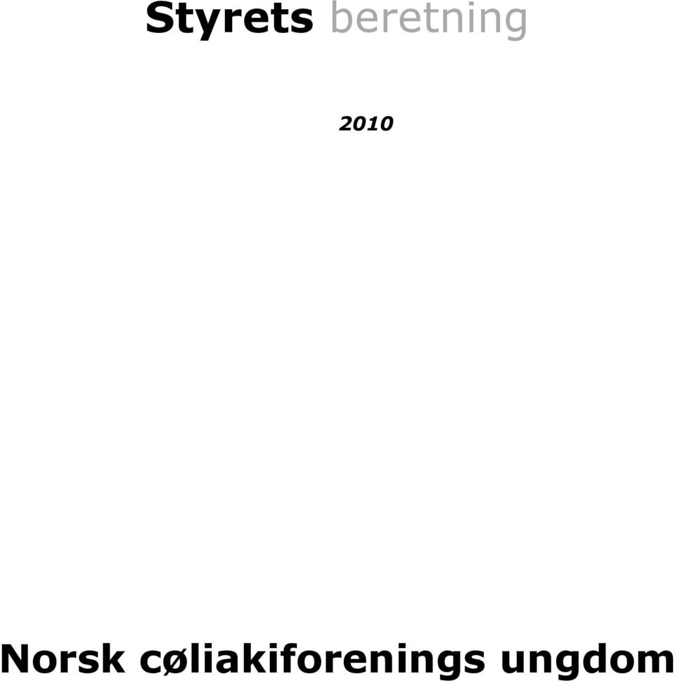 2010 Norsk
