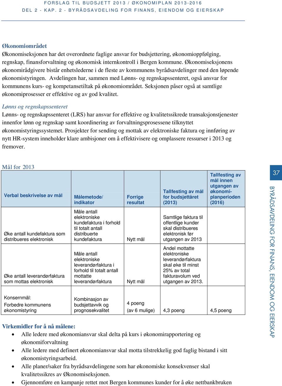 Avdelingen har, sammen med Lønns- og regnskapssenteret, også ansvar for kommunens kurs- og kompetansetiltak på økonomiområdet.