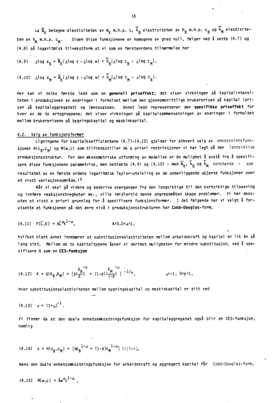 10) plog a = m K (plog -plog w) + c m - plog c B ).