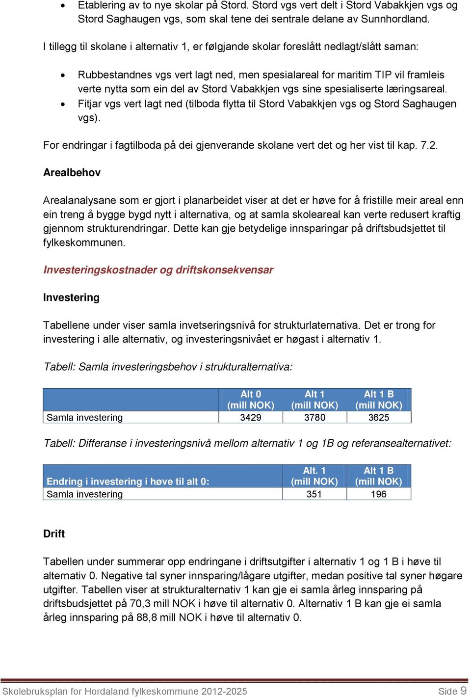 Stord Vabakkjen vgs sine spesialiserte læringsareal. Fitjar vgs vert lagt ned (tilboda flytta til Stord Vabakkjen vgs og Stord Saghaugen vgs).