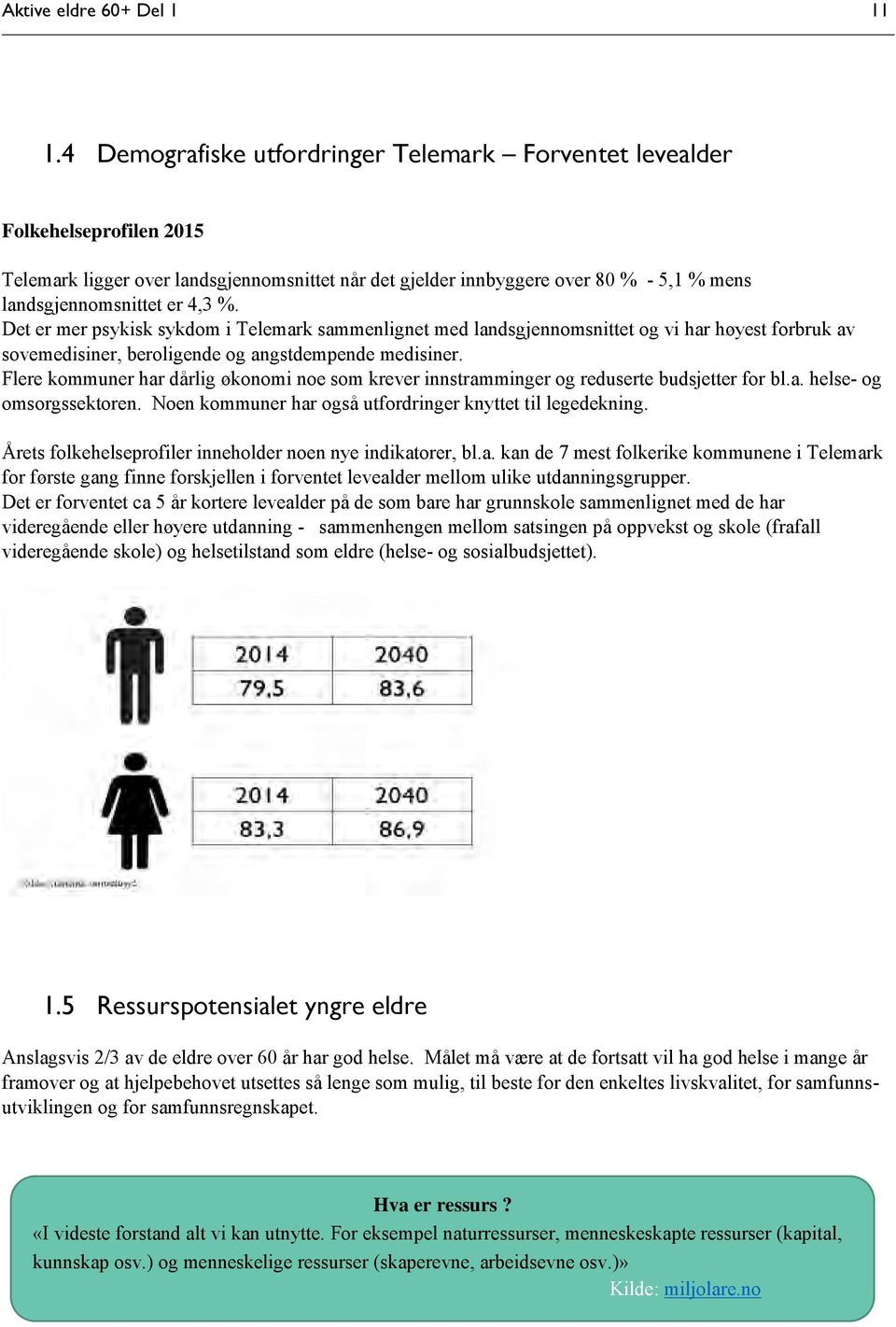 %. Det er mer psykisk sykdom i Telemark sammenlignet med landsgjennomsnittet og vi har høyest forbruk av sovemedisiner, beroligende og angstdempende medisiner.