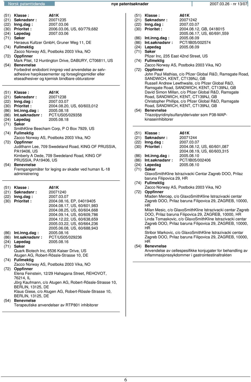 06 (30) Prioritet : 2006.03.