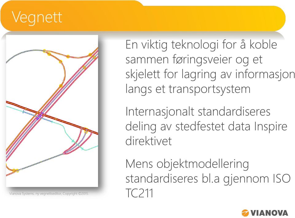 deling av stedfestet data Inspire direktivet Vianova Systems, ny