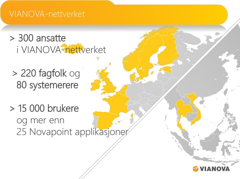 og 80 systemerere > 15 000 brukere