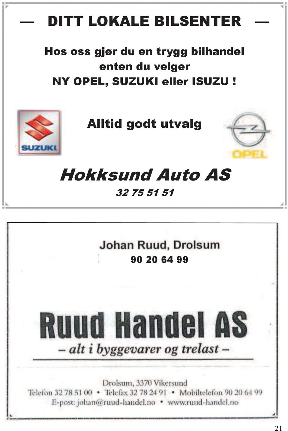 SUZUKI eller ISUZU!