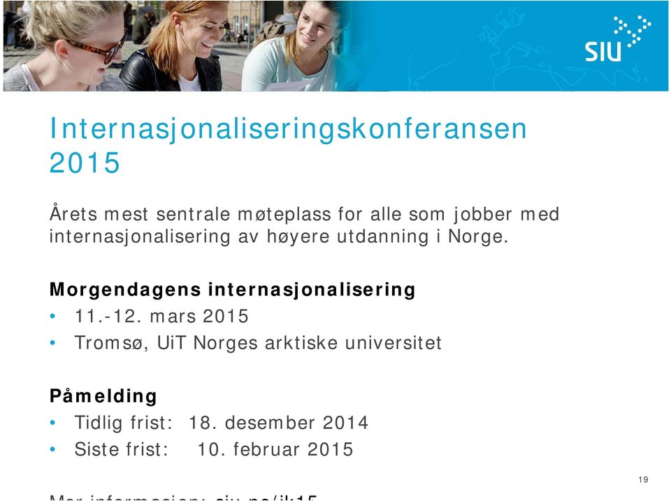 Morgendagens internasjonalisering 11.-12.