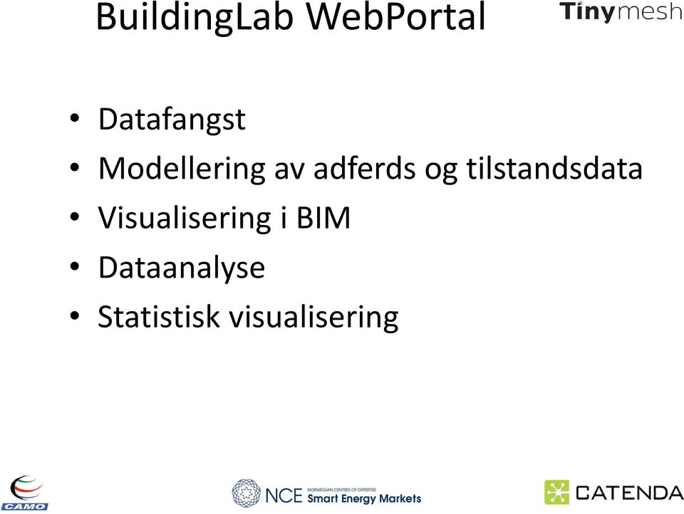 tilstandsdata Visualisering i