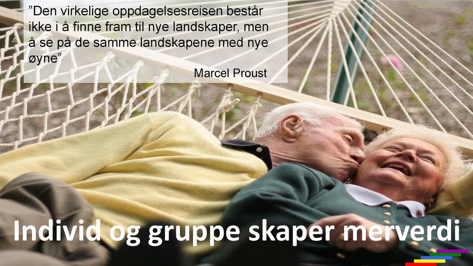 men å se på de samme landskapene med nye