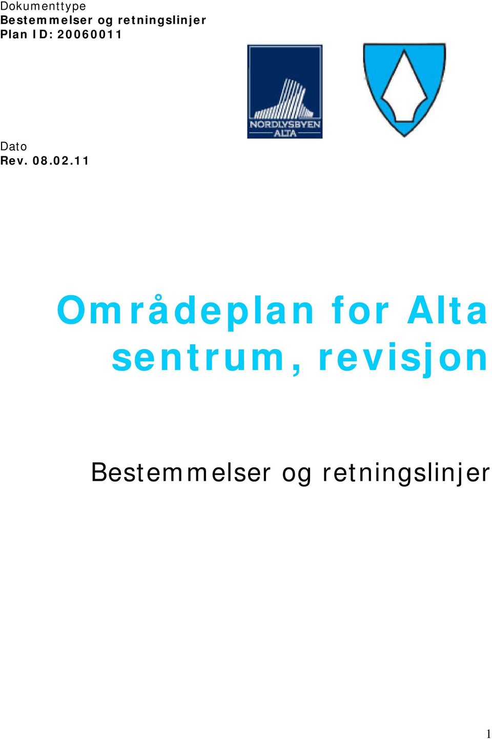 02.11 Områdeplan for Alta