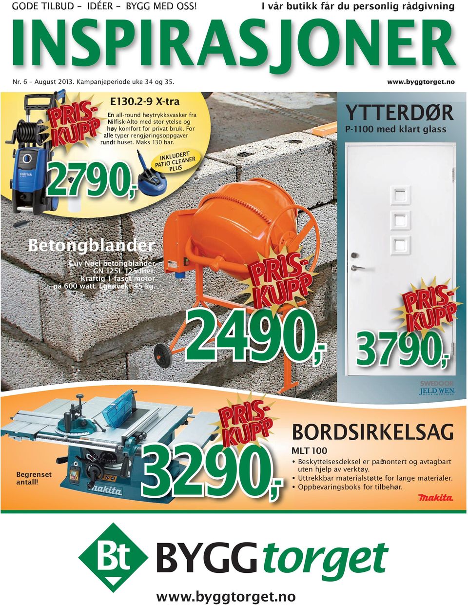 2790,2790 P-1100 med klart glass ERT INKLUDEANER L C IO PAT PLUS Betongblander Guy Noel betongblander GN 125L 125 liter. Kraftig 1-faset motor på 600 watt. Egenvekt 45 kg.