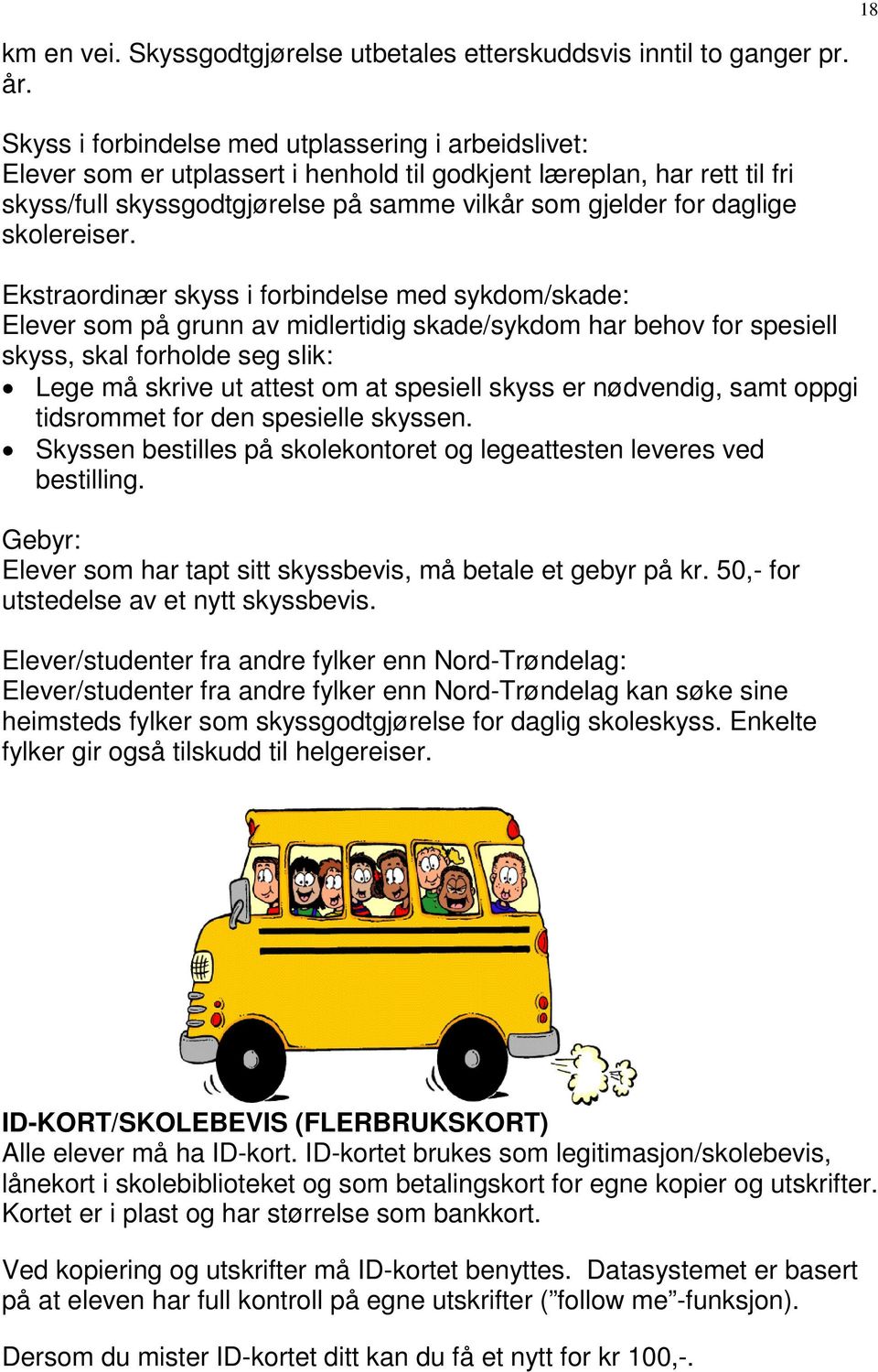 skolereiser.