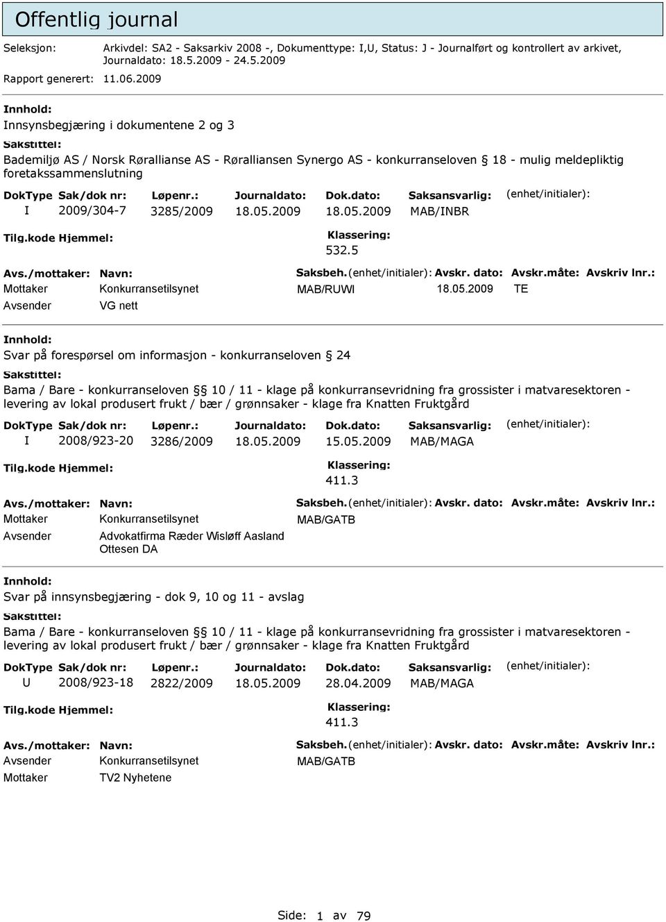 MAB/NBR 532.5 Avs./mottaker: Navn: Saksbeh. Avskr. dato: Avskr.måte: Avskriv lnr.