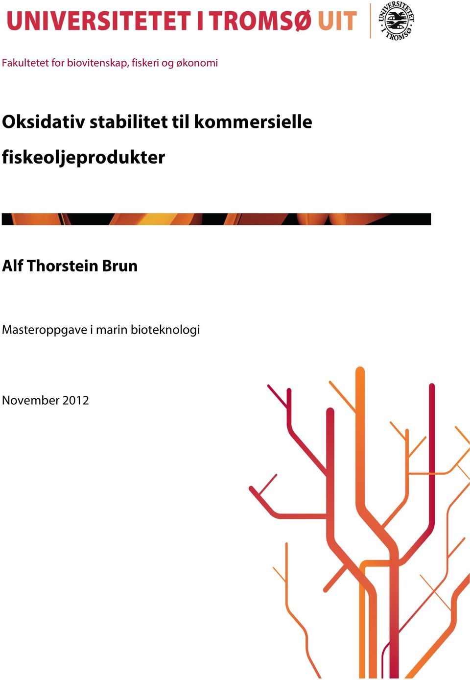 kommersielle fiskeoljeprodukter Alf