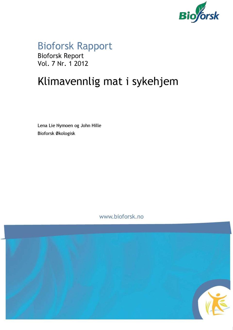 1 2012 Klimavennlig mat i