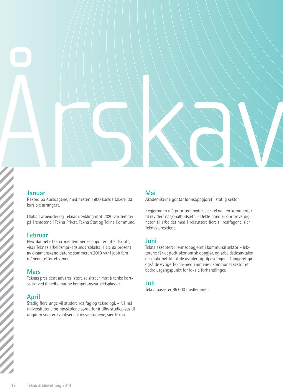 Februar Nyutdannete Tekna-medlemmer er populær arbeidskraft, viser Teknas arbeidsmarkedsundersøkelse. Hele 93 prosent av eksamenskandidatene sommeren 2013 var i jobb fem måneder etter eksamen.