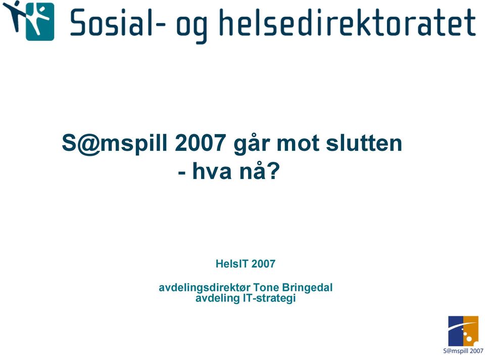HelsIT 2007