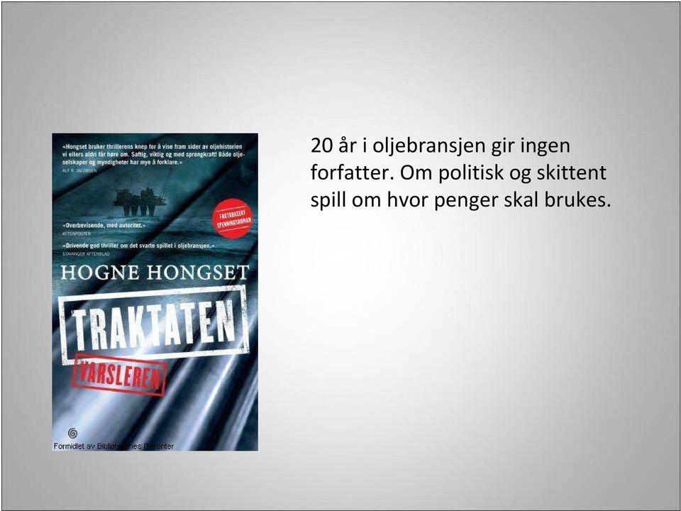 Om politisk og skittent