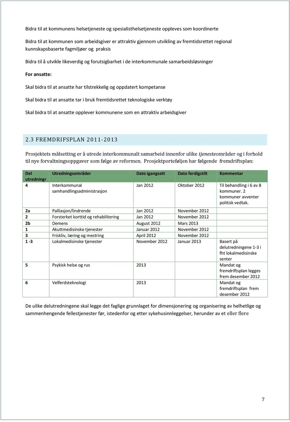 kompetanse Skal bidra til at ansatte tar i bruk fremtidsrettet teknologiske verktøy Skal bidra til at ansatte opplever kommunene som en attraktiv arbeidsgiver 2.