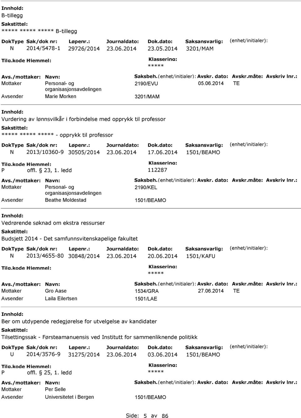 23, 1. ledd 112287 Avs./mottaker: avn: aksbeh. Avskr. dato: Avskr.måte: Avskriv lnr.