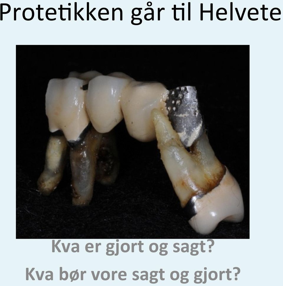 gjort og sagt?