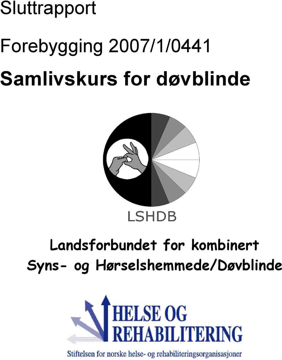 døvblinde Landsforbundet for