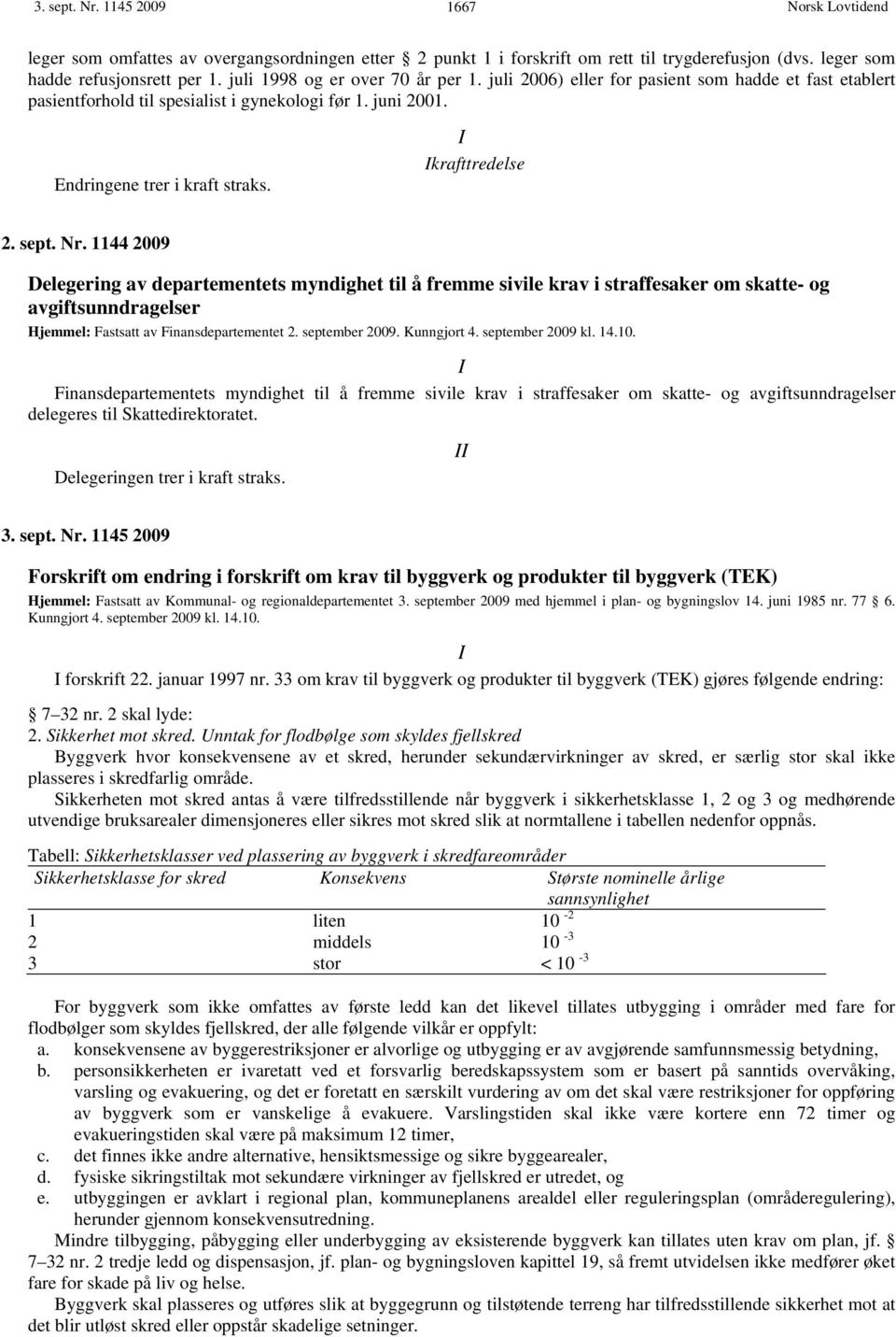 1144 2009 Delegering av departementets myndighet til å fremme sivile krav i straffesaker om skatte- og avgiftsunndragelser Hjemmel: Fastsatt av Finansdepartementet 2. september 2009. Kunngjort 4.