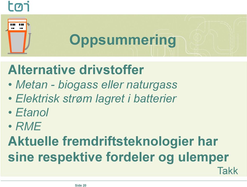 batterier Etanol RME Aktuelle