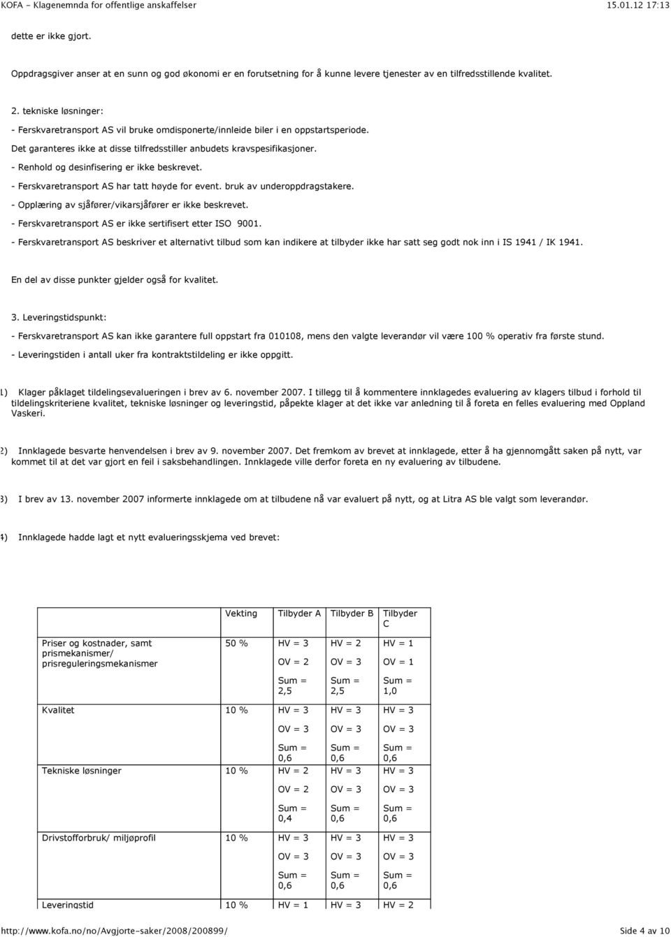 - Renhold og desinfisering er ikke beskrevet. - Ferskvaretransport AS har tatt høyde for event. bruk av underoppdragstakere. - Opplæring av sjåfører/vikarsjåfører er ikke beskrevet.