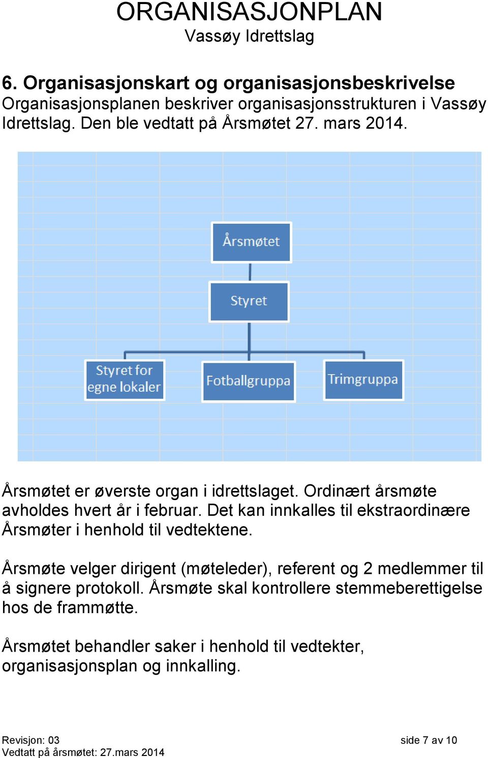 Det kan innkalles til ekstraordinære Årsmøter i henhold til vedtektene.