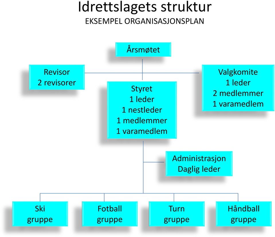 varamedlem Valgkomite 1 leder 2 medlemmer 1 varamedlem