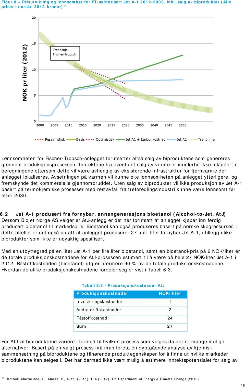 Inntektene fra eventuelt salg av varme er imidlertid ikke inkludert i beregningene ettersom dette vil være avhengig av eksisterende infrastruktur for fjernvarme der anlegget lokaliseres.