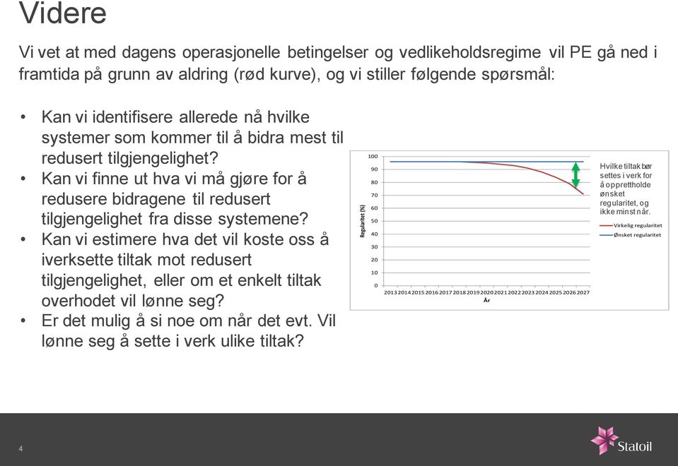 Kan vi finne ut hva vi må gjøre for å redusere bidragene til redusert tilgjengelighet fra disse systemene?