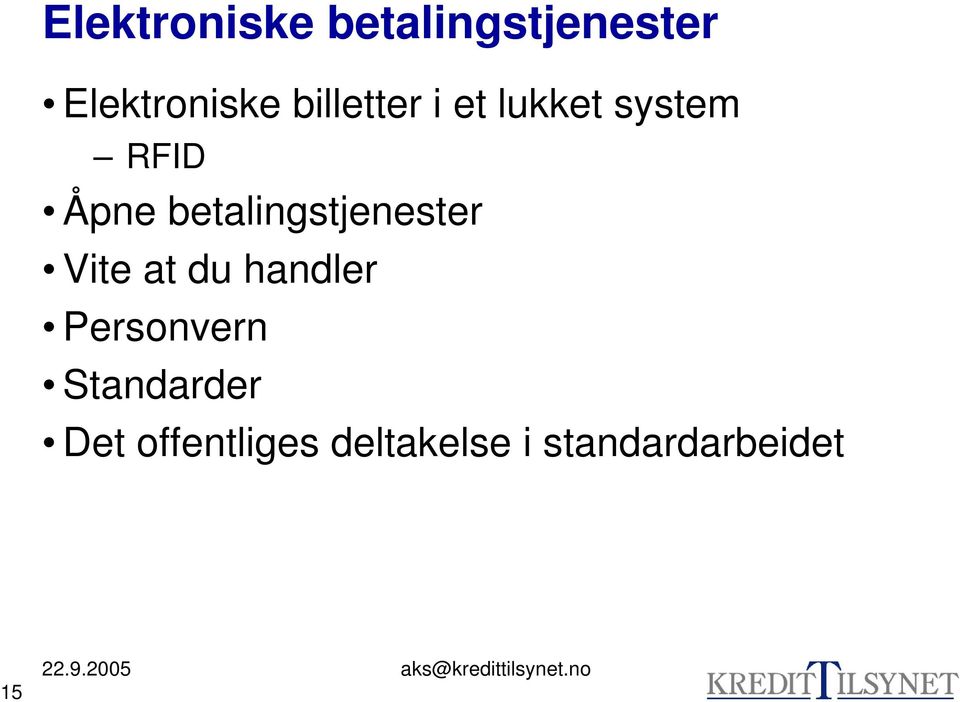 betalingstjenester Vite at du handler