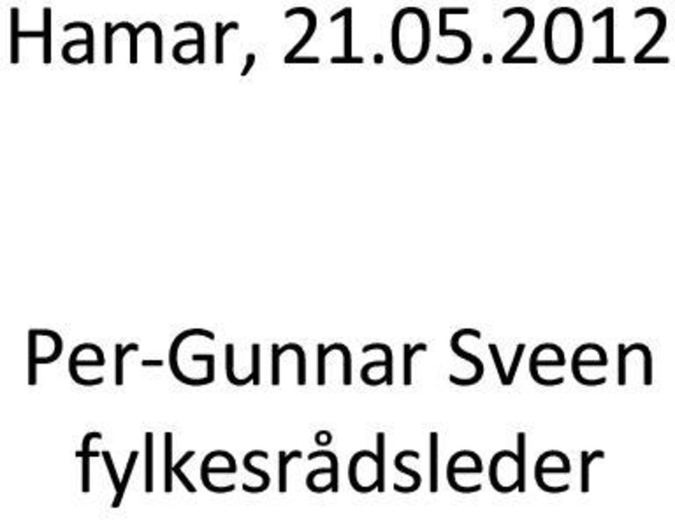 Per-Gunnar