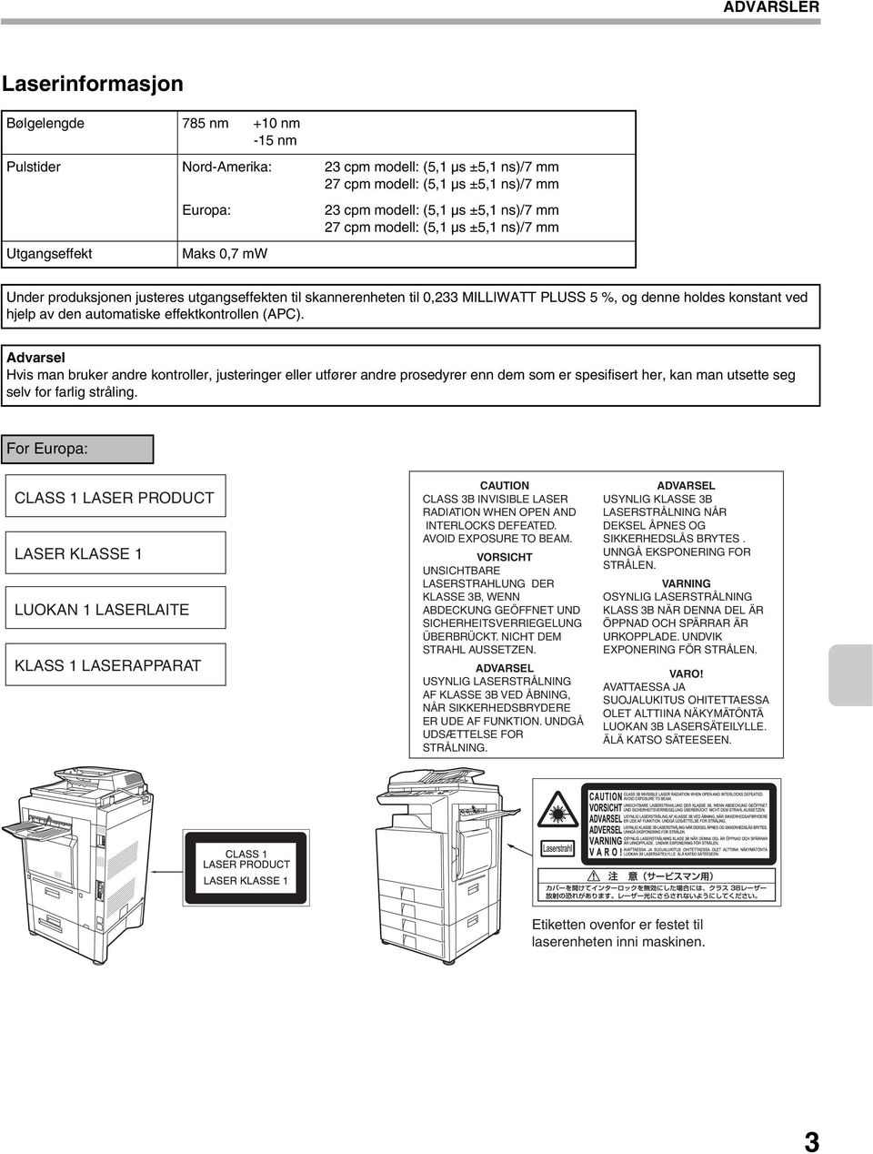 den automatiske effektkontrollen (APC).